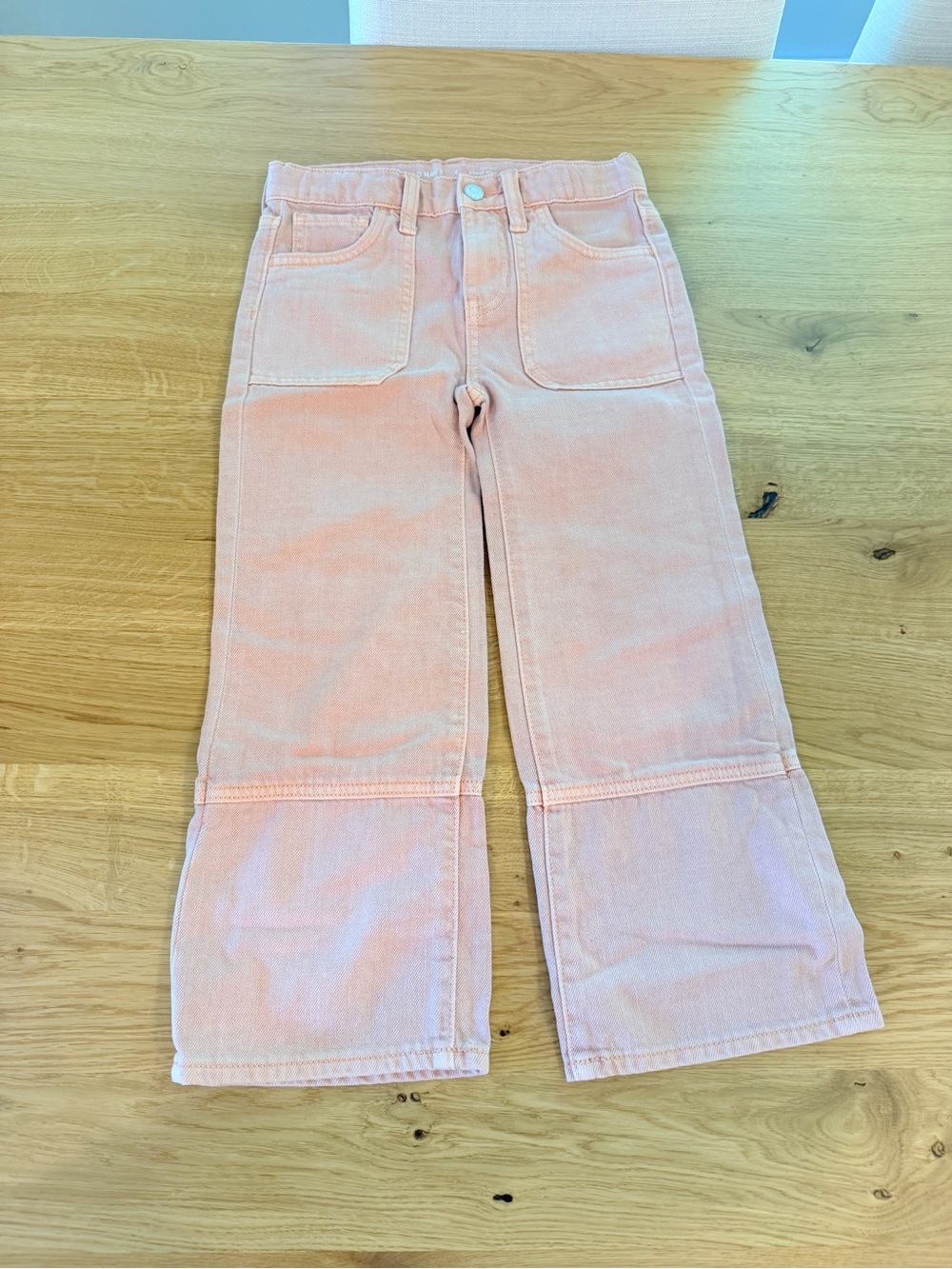 Old Navy Light Pink Flared Corduroy Jeans for Kids size 6 brand new